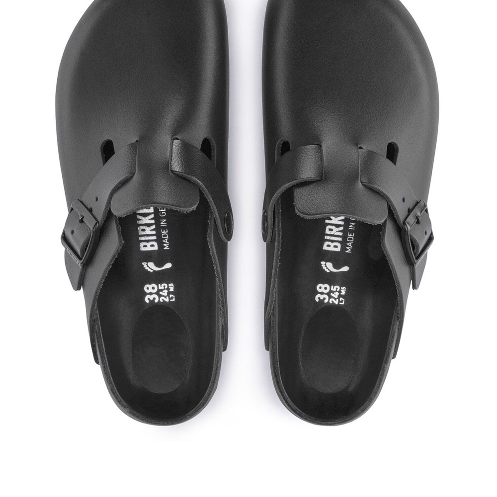 Birkenstock Leather Black Boston Exquiste size 39